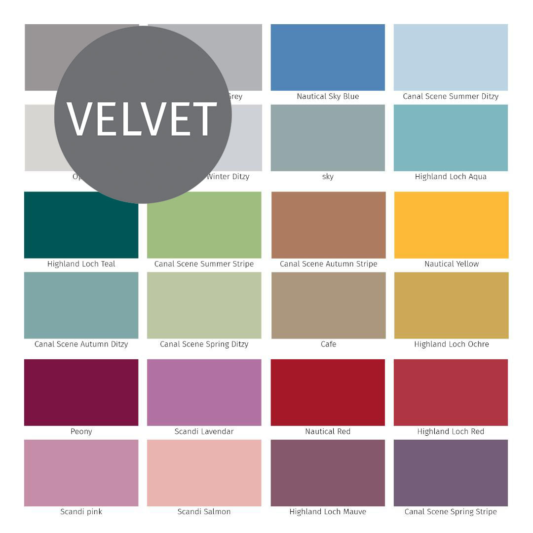 Plain Velvet Fabric By The Metre